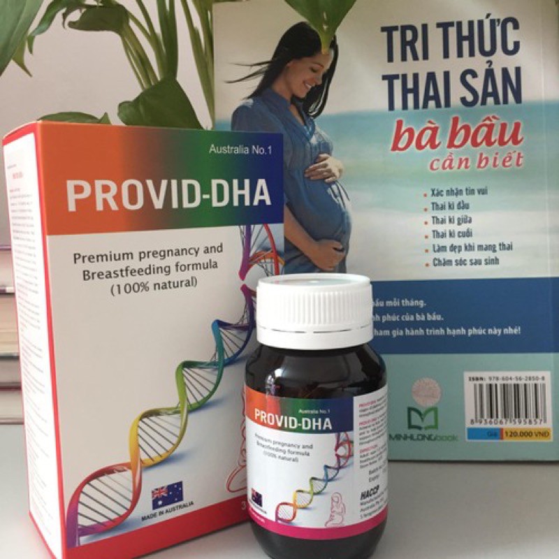 PROVID DHA - hỗ trợ bổ sung vitamin cho phụ nữ có thai - hộp 30 viên