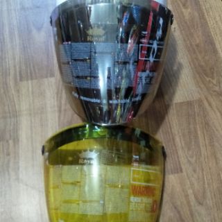 Kính gắn nón bảo hiểm 3/4 grs