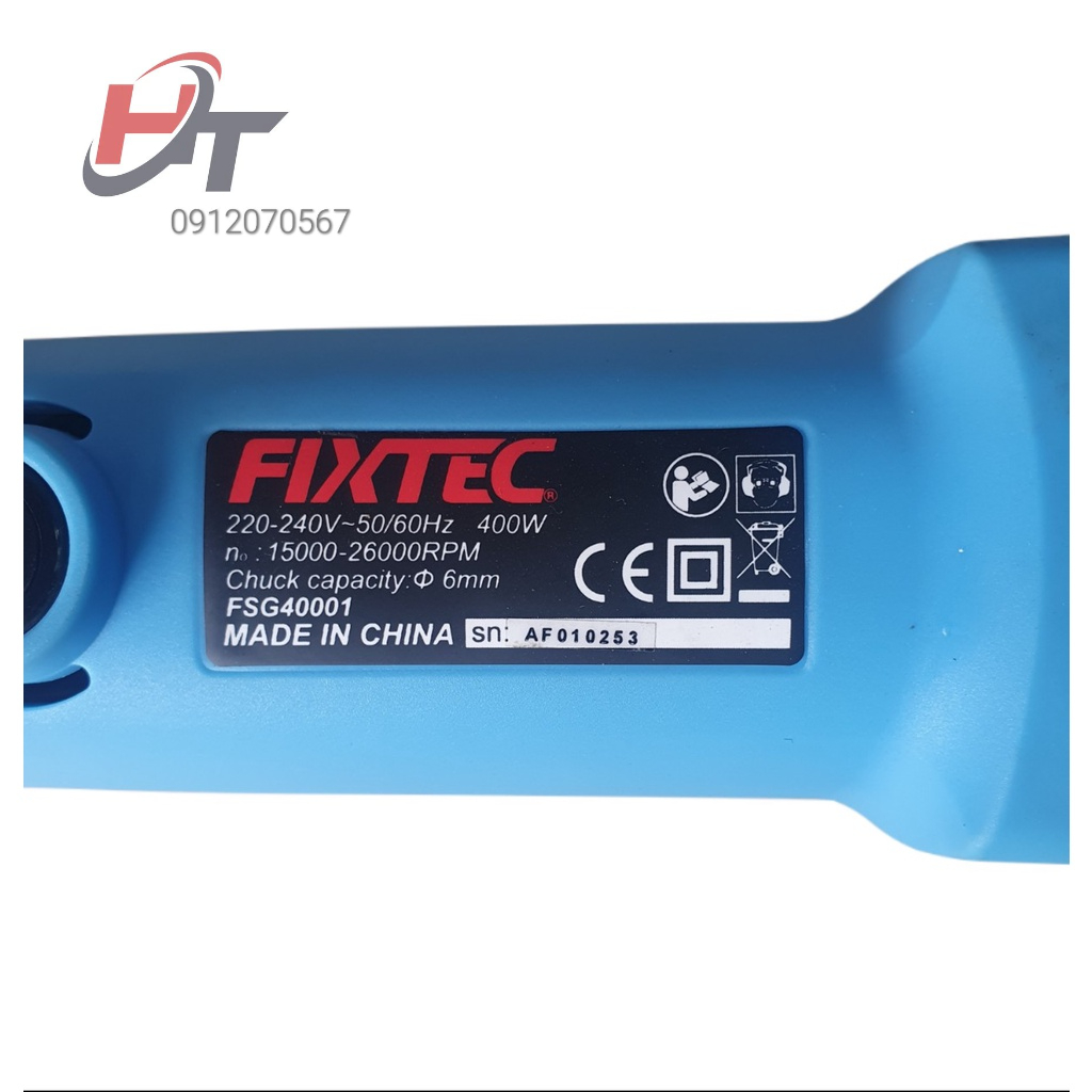 Máy mài khuôn FIXTEC Model FSG40001 Công suất 400W hàng chính hãng , bảo hành 6 tháng