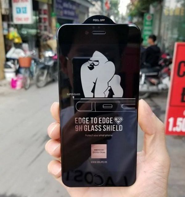 KÍNH CƯỜNG LỰC 3D KINGKONG FULL MÀN DÀNH CHO IPHONE - HẠN CHẾ BÁM VÂN TAY