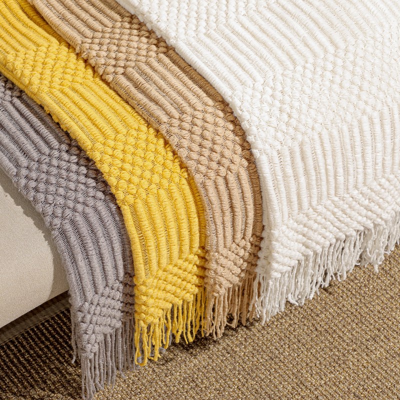 Chăn Bông Siêu Mềm Màu Trơn Kích Thước Lớn 130x170cm