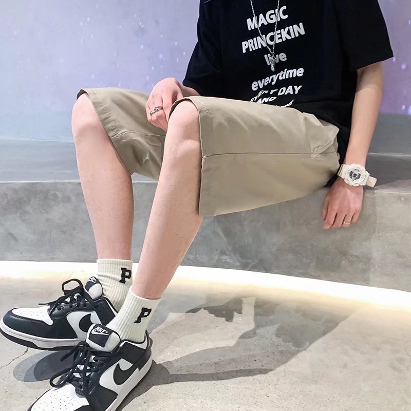 Quần Short Kaki Túi Hộp Thời Trang Mùa Hè Chất Lượng Cao Size M-3XL Cho Nam