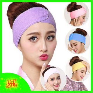 Băng đô dán tóc rửa mặt giá rẻ dùng cho Spa, TMV - Màu ngẫu nhiên