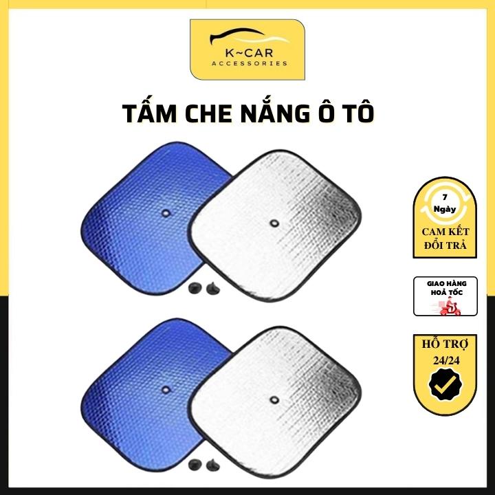 Tấm che nắng ô tô, tấm chắn nắngô tô loại dày có tráng bạc chống nóng - Kcar