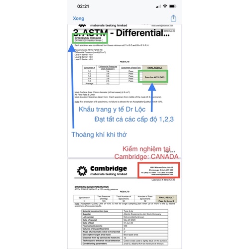 Khẩu Trang Y Tế 4 Lớp Hộp 50 Cái Dr Loc JSC