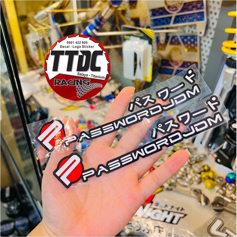 [ Giá 1 tem ] Tem Logo Sticker Japan nổi trên mọi nền màu cực đẹp ✌🇯🇵