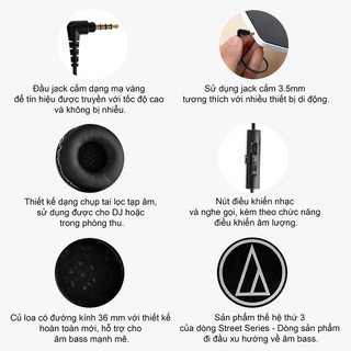 Tai nghe Audio-Technica ATH-S100iS