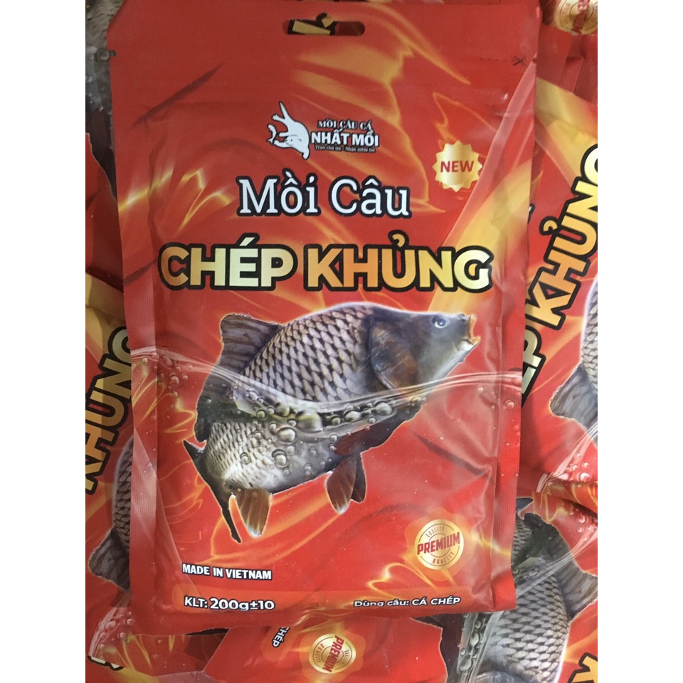 Mồi câu Chép Khủng Chính hãng Phú Thành 200g