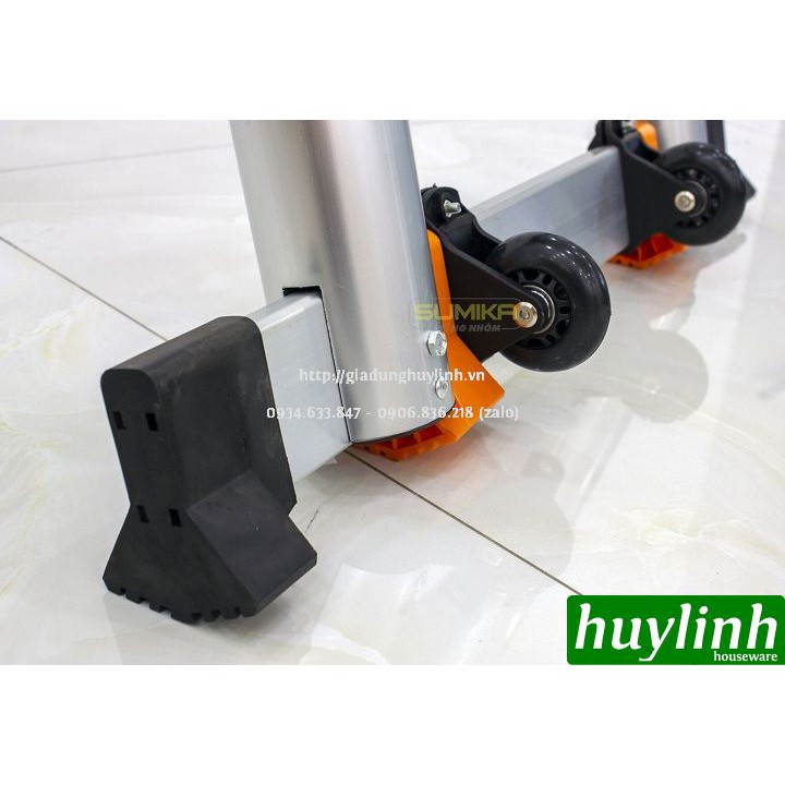 Thang nhôm rút đôi chữ A Sumika SK560D New - 5.6 mét