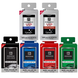 Nước Hoa Bỏ Túi Romano (18ml)