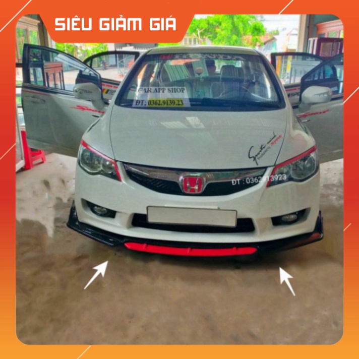 SIÊU GIẢM GIÁ Cản trước lip trước Honda City bộ chia môi Honda City HÀNG CAO CẤP