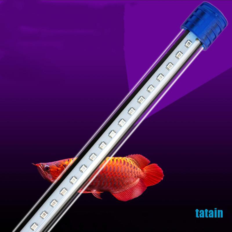Đèn LED chìm RGB 20-60cm trang trí bể cá chống nước nhiều màu sắc