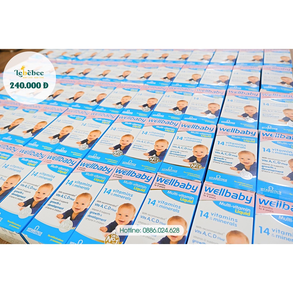 Vitamin tổng hợp Wellbaby cho bé