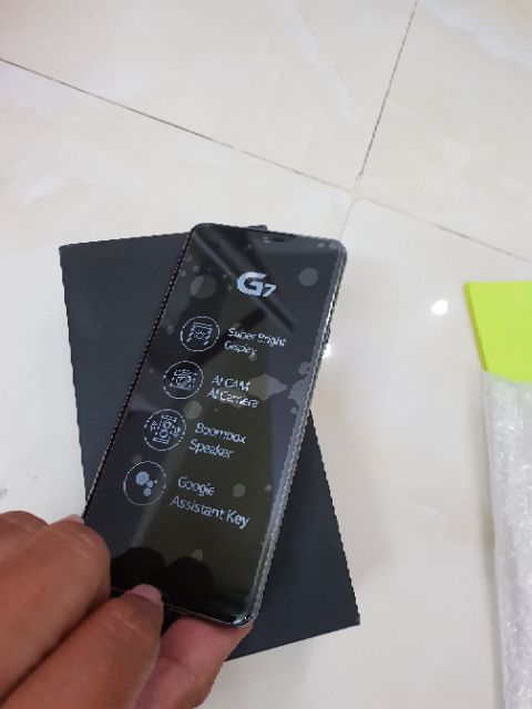Điện thoại LG G7 THINQ 64G mới keng 99%, ram 4G/64G, camera siêu nét, Chơi game mượt - GS 06