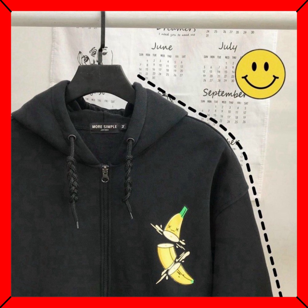 (FREESHIP) ❤ Áo Khoác Nỉ BANANA Siêu hot Form Xinh (MỚI) | BigBuy360 - bigbuy360.vn