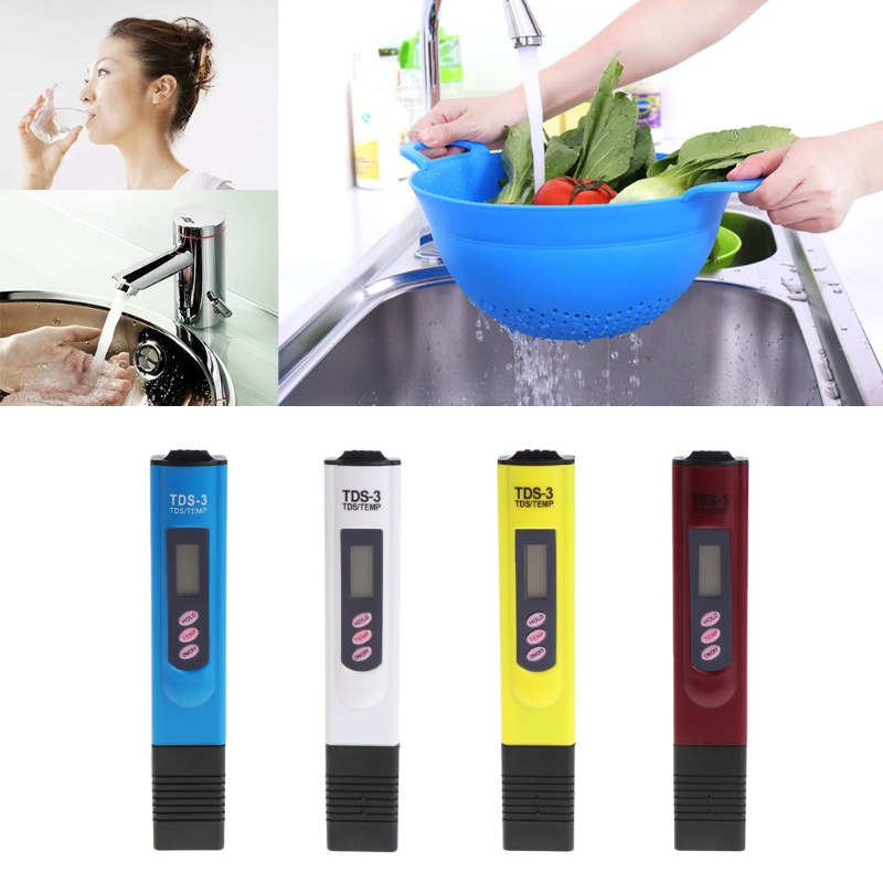 Bút Kiểm Tra Chất Lượng Nước Axit Cầm Tay Đa Năng TDS