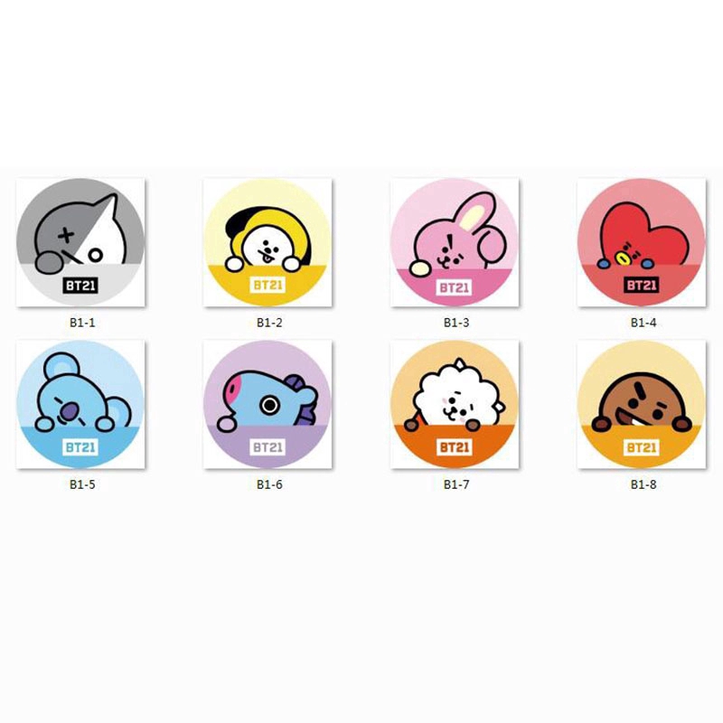 Phụ kiện nhóm nhạc KPOP BTS BT21