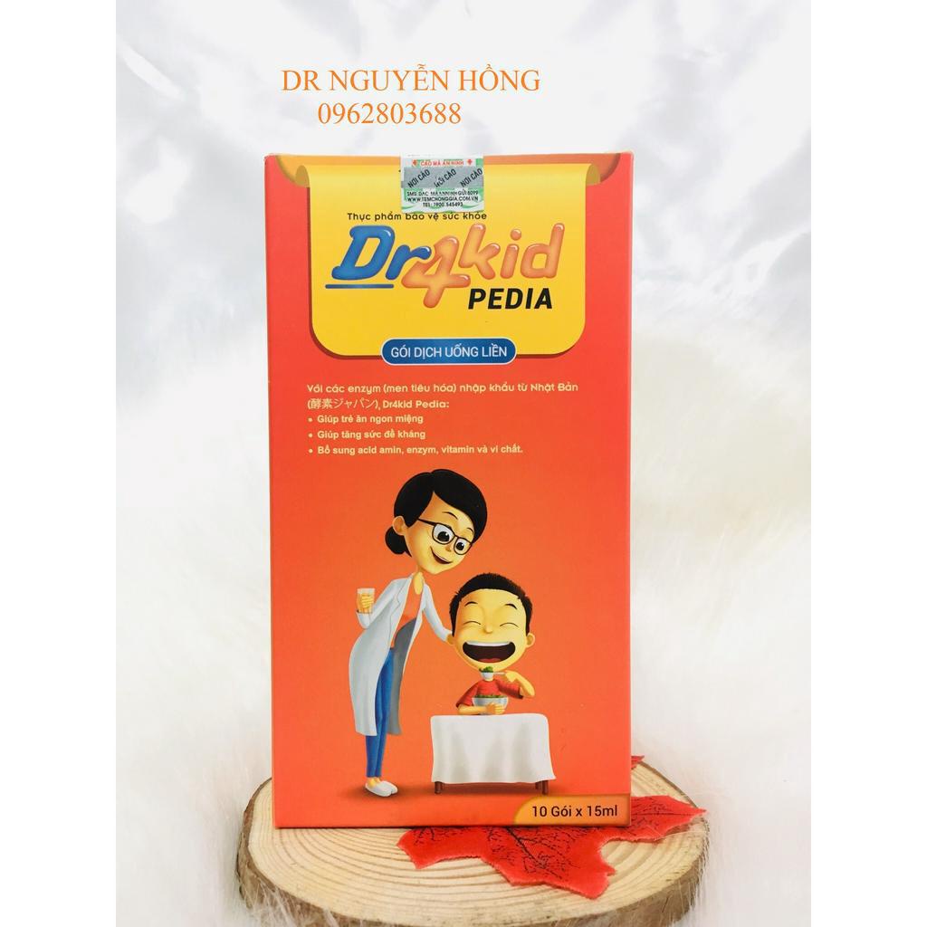 Siro Dr4kid Pedia – Thực phẩm chức năng cho bé biếng ăn, hấp thu kém, giúp ăn ngon, tăng cân