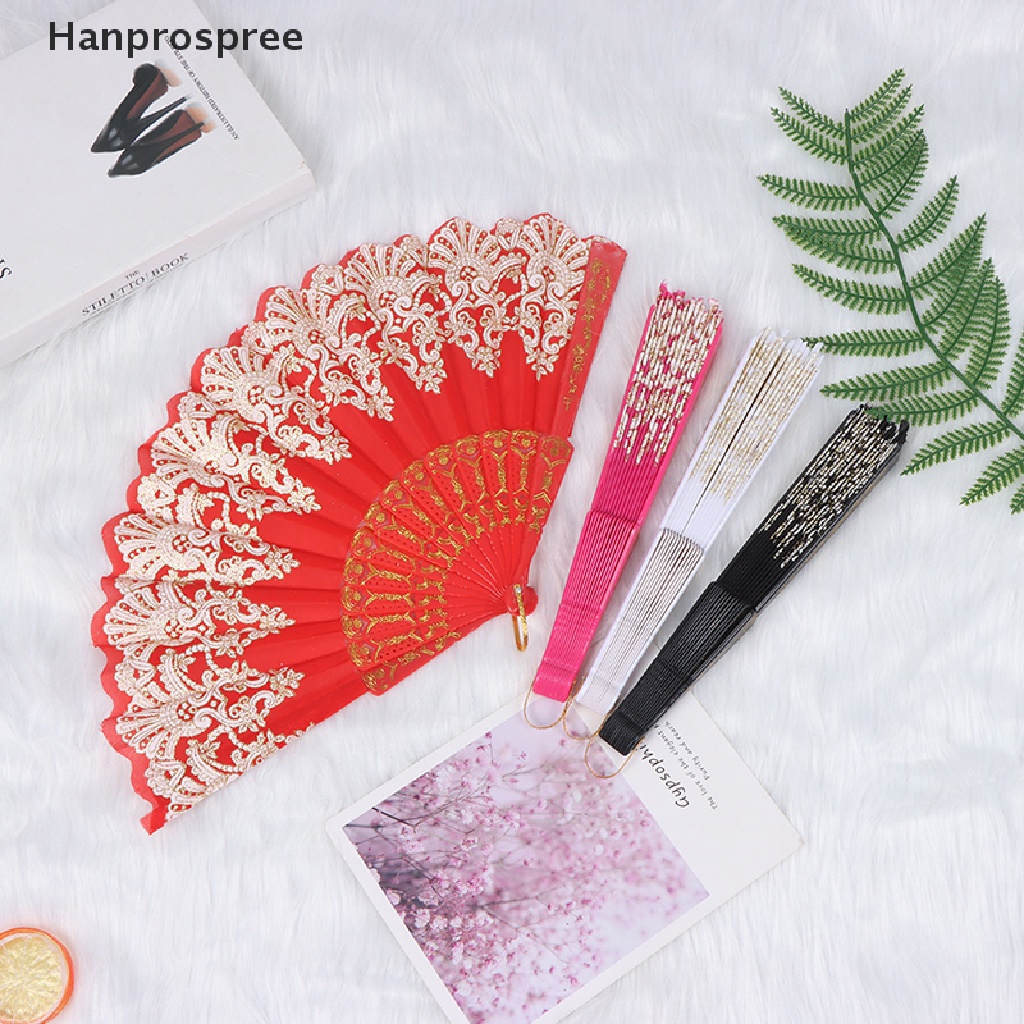 Quạt Xếp Cầm Tay Phong Cách Tây Ban Nha