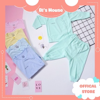 Quần áo sơ sinh Unchi chất cotton mềm,không xù, thấm hút mồ hôi | Size từ 3-9kg| phân trai gái🍀