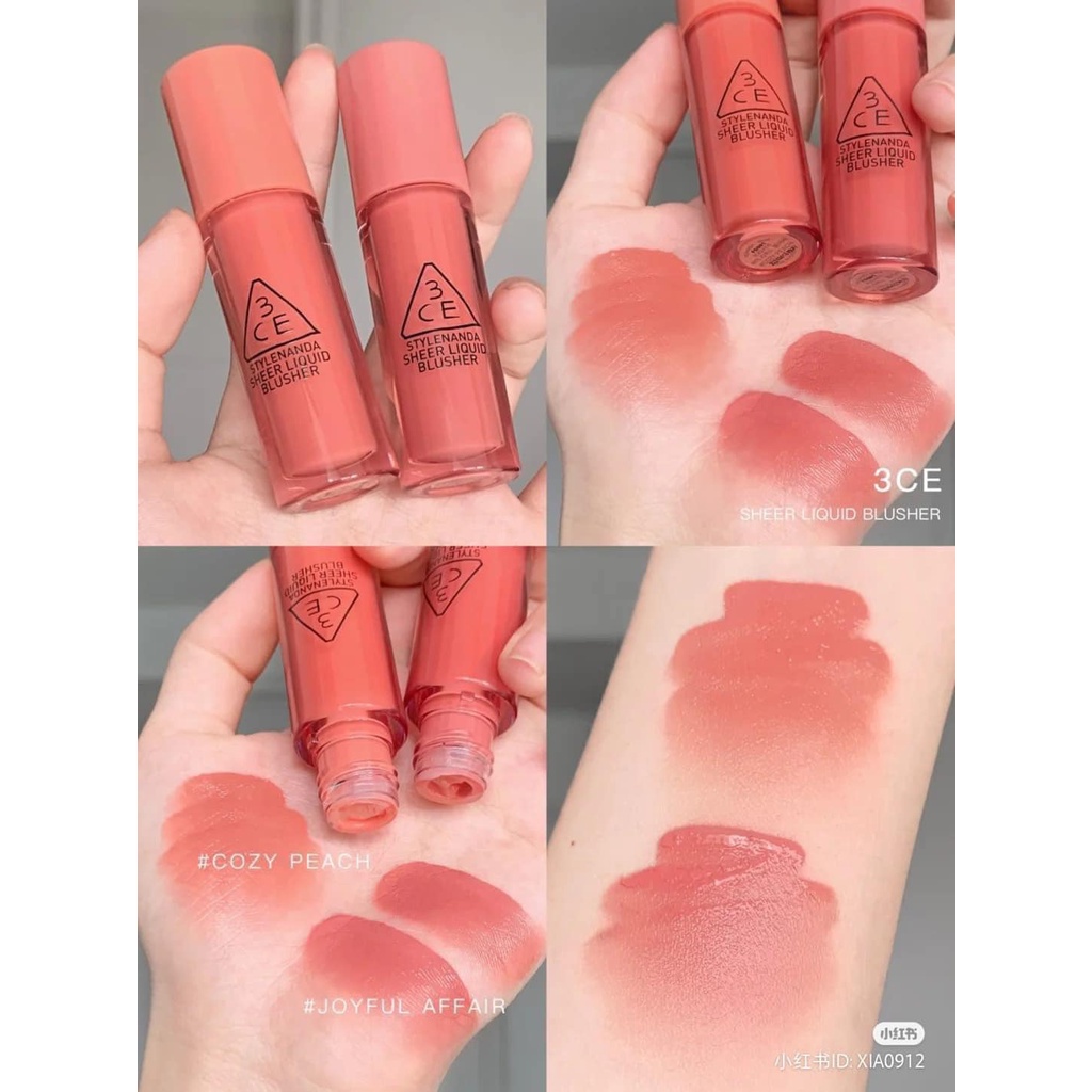 Phấn Má Dạng Kem 3Ce Sheer Liquid Blusher Sale 60% - Trang Điểm Mặt |  Thefaceholic.Com