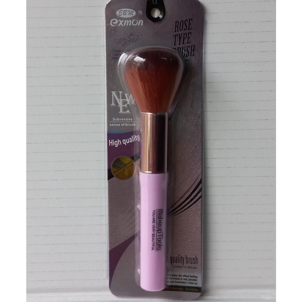 Cọ trang điểm chuyên nghiệp Rose ( Phủ Phấn, Tán Nền, Má Hồng)