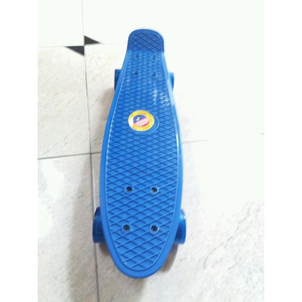 Ván trượt thể thao ,dành cho trẻ em và người lớn - Skateboard Penny, chịu được trọng lượng 90kg trở xuống (Xanh).