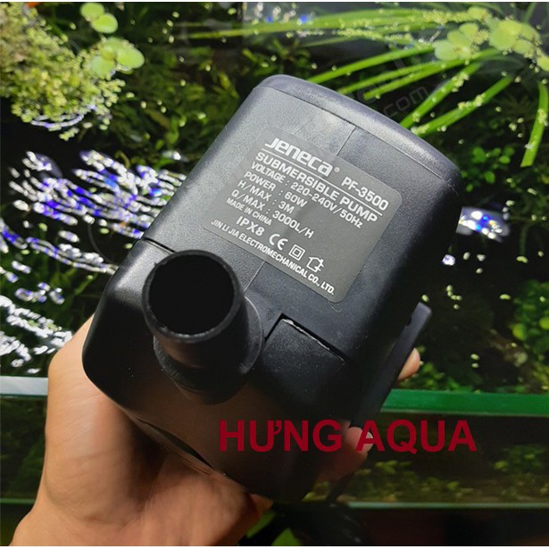 Máy Bơm nước bể cá - bơm chìm bể cá, hồ thủy sinh, hòn non bộ, tiểu cảnh PF 1550 / 2000 / 3200 / 3500 máy khỏe chạy êm