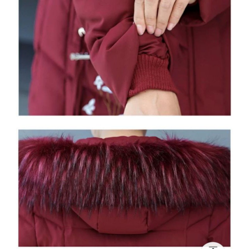 Áo khoác phao nữ trung niên