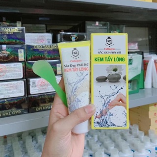 Kem tẩy lông collagen