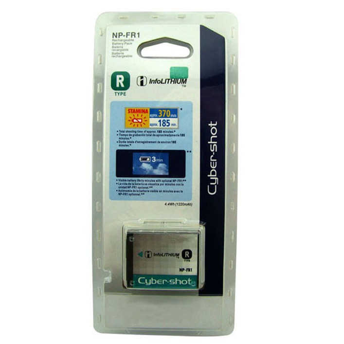 PIN SONY NP-FR1, DUNG LƯỢNG CAO