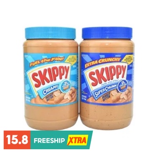 Hàng nội địa Mỹ Date 2023 Bơ đậu phộng Skippy Creamy Super Chunk và