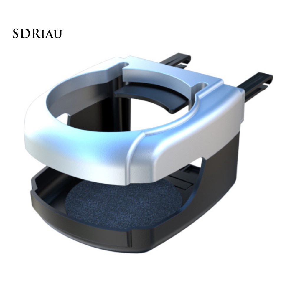 Giá đỡ lon cốc chai nước thông gió trên xe ô tô đa năng