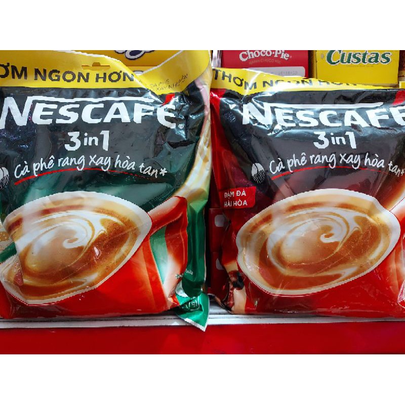 NESCAFA 3 IN1 CÀ PHÊ RANG XAY HÒA TAN (46 gói)