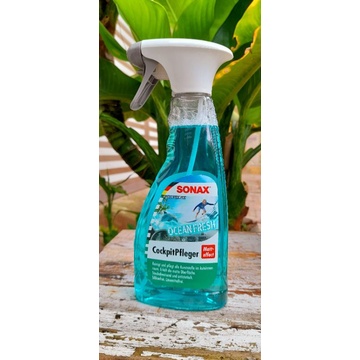 Làm sạch, bảo dưỡng nhựa trong xe hương đại dương 500ml - SONAX Cockpit Spray Matt Effect Ocean-fresh