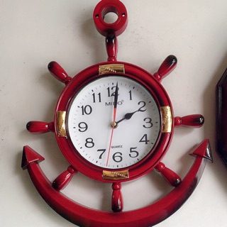 Đồng hồ treo tường mỏ neo 3 mẫu size