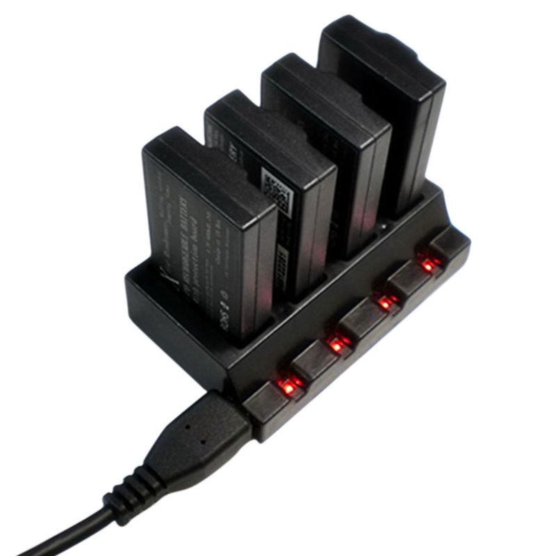 Bộ SạC Pin USB 4 Trong 1 Cho Drone Parrot Minidrones Rolling Spider Mambo