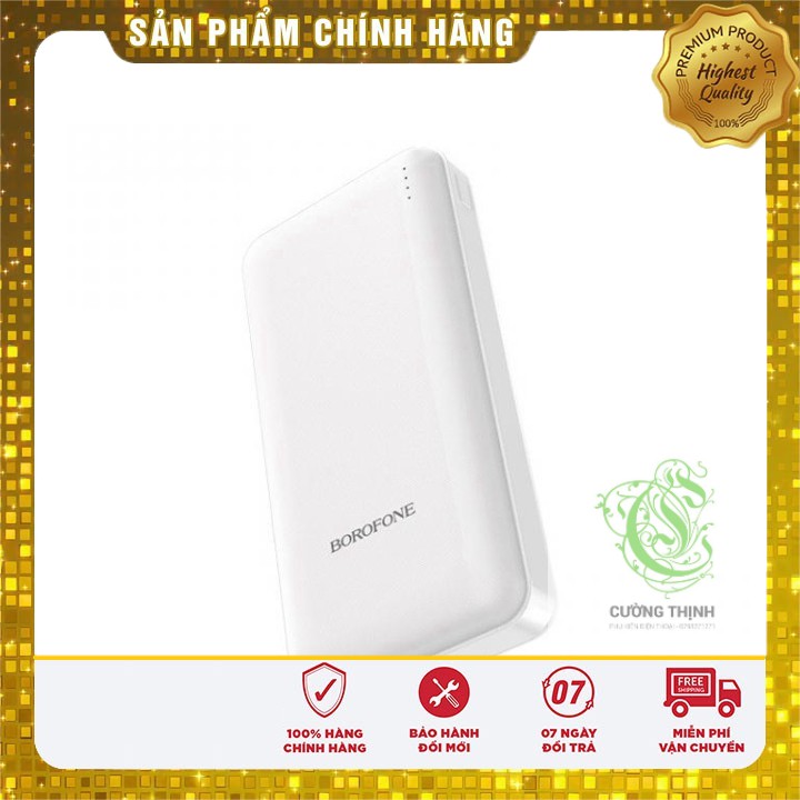 [ Giá siêu rẻ,chính hãng 100% ] Pin Sạc Dự Phòng BOROFONE BT26A, Super PD + QC3.0, 20000mah, Cổng vào Micro USB / USB C,