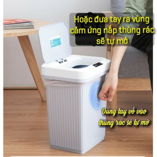 Thùng rác thông minh mở tự động 14 lít