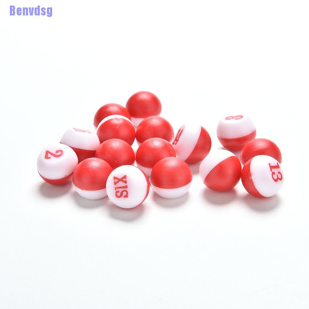 Bộ Đá Lắc Và Số Bằng Nhựa Sử Dụng Để Chơi bida