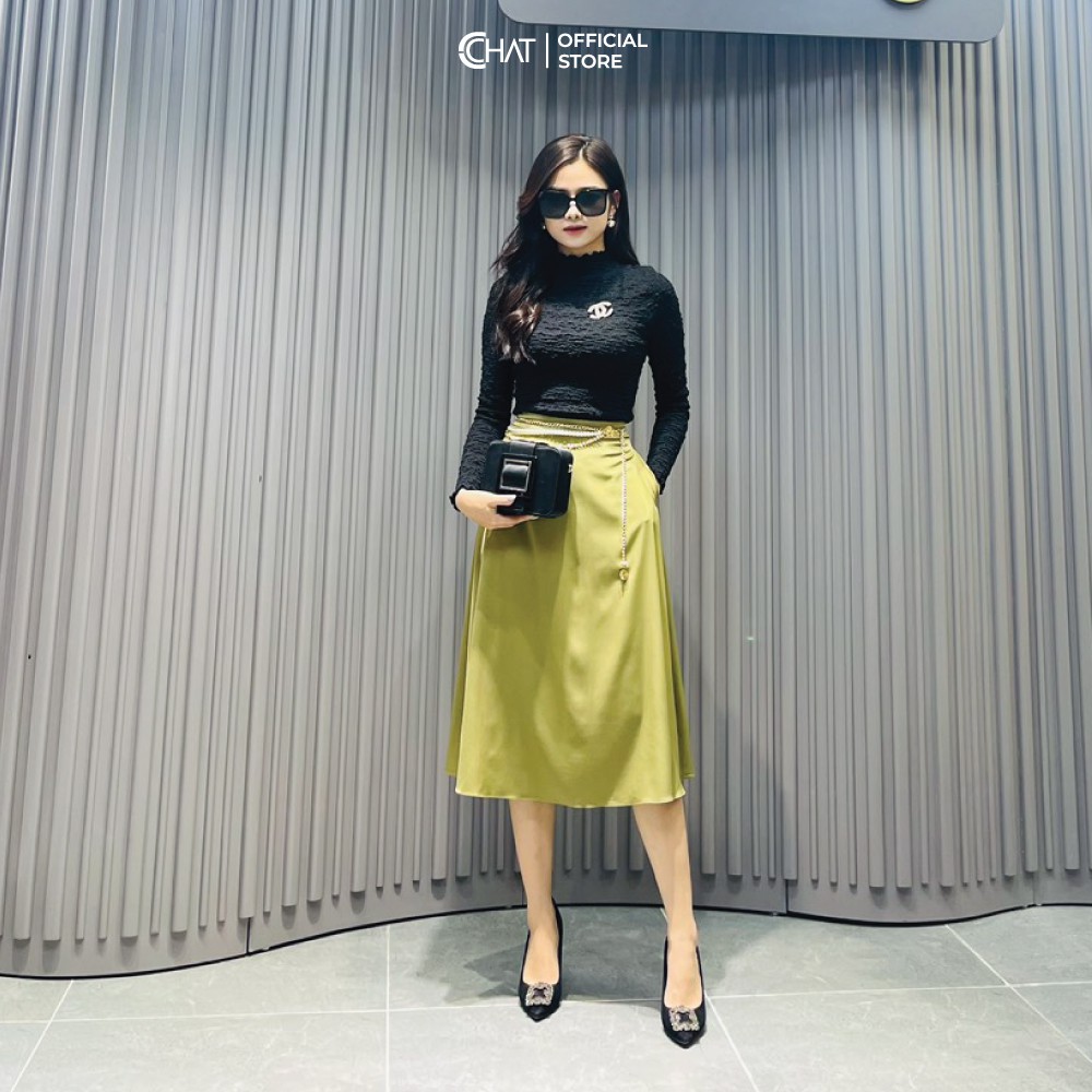 Áo thun xốp cổ leo CCHAT
