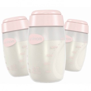 Bình trữ sữa mẹ (đựng sữa mẹ) Unimom – 150ml (bộ 3 bình) Mã SPUM880045