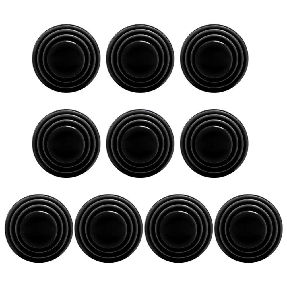 REBUY1 Set 4 Miếng Dán Silicone Cách Âm Chống Sốc Cho Cửa Xe Hơi