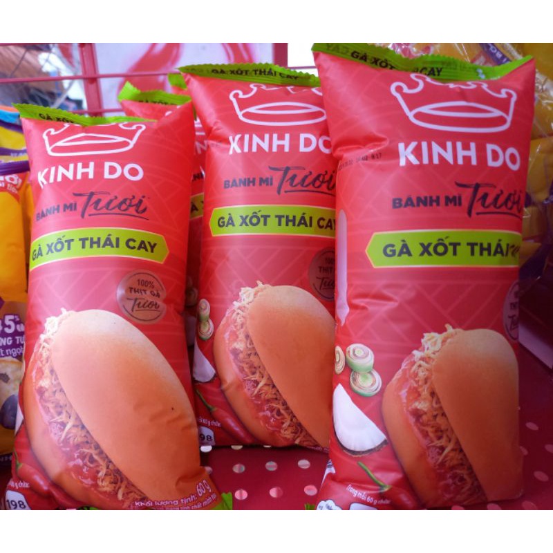 Bánh Mì Tươi Gà Sốt Thái Kinh Đô