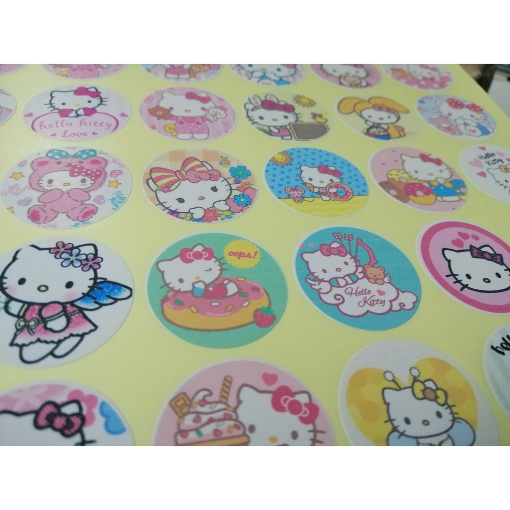 🔥30 hình dán sticker hình HELLO KITTY 🔥