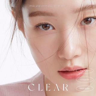 Lens mắt cận trong suốt kính áp tròng không màu tự nhiên áp tròng êm ái hãng Dabae