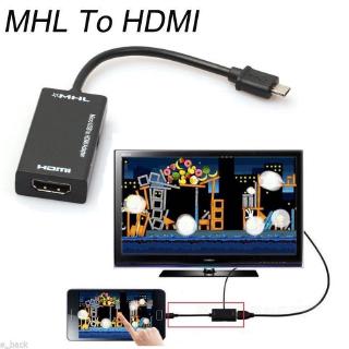 Dây cáp nối micro USB 2.0 MHL qua HDMI HD 1080P cho điện thoại Android