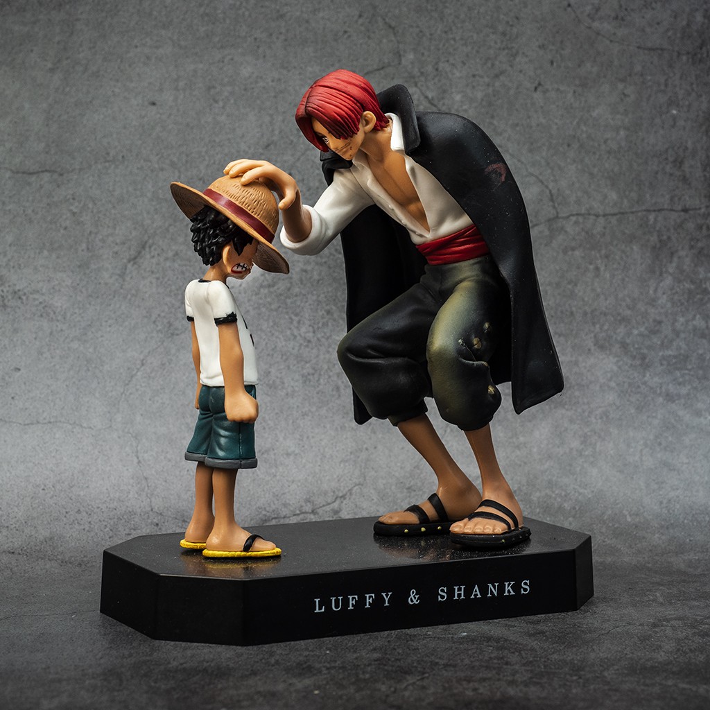 Mô Hình One Piece Shanks và Luffy - Mô Hình trang trí One Piece Figure