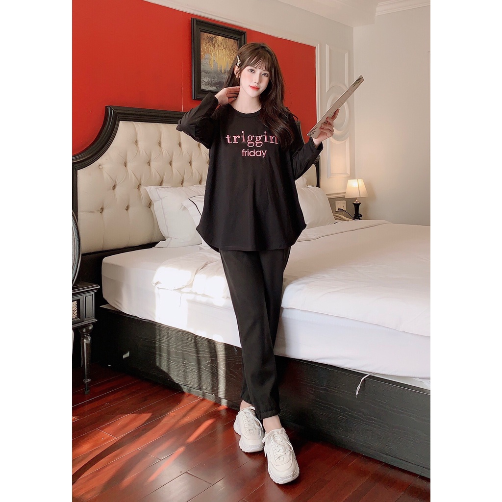 [Hàng cotton đẹp loại 1] Áo Bầu - Áo phông Bầu form rộng dáng dài Fresz đến 85kg