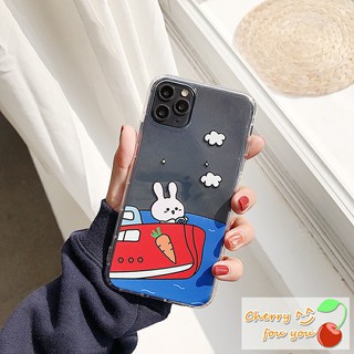 Ốp lung iphone Ốp Điện Thoại Iphone thỏ gấu hoa